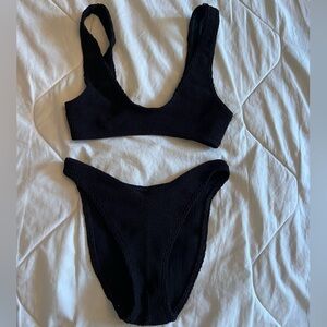 ASOS black bikini set. One size fits all!